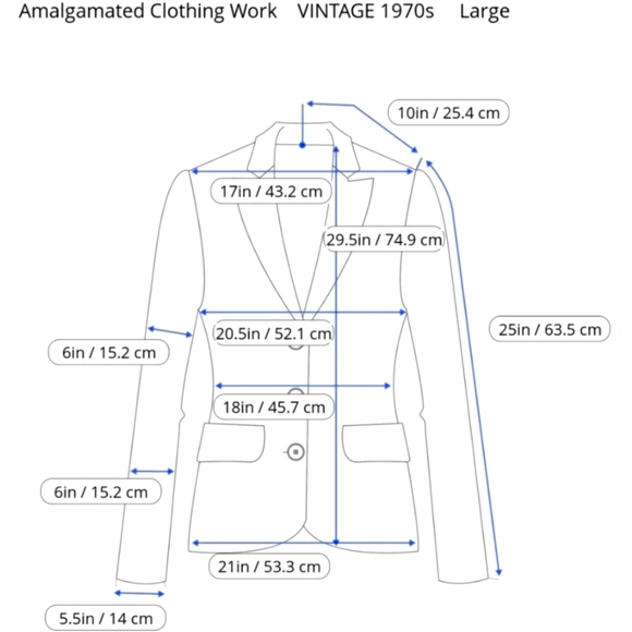 Amalgamated Clothing Workers of America ACWA Blazer. Women's Large 1970s vintage - Picture 2 of 16